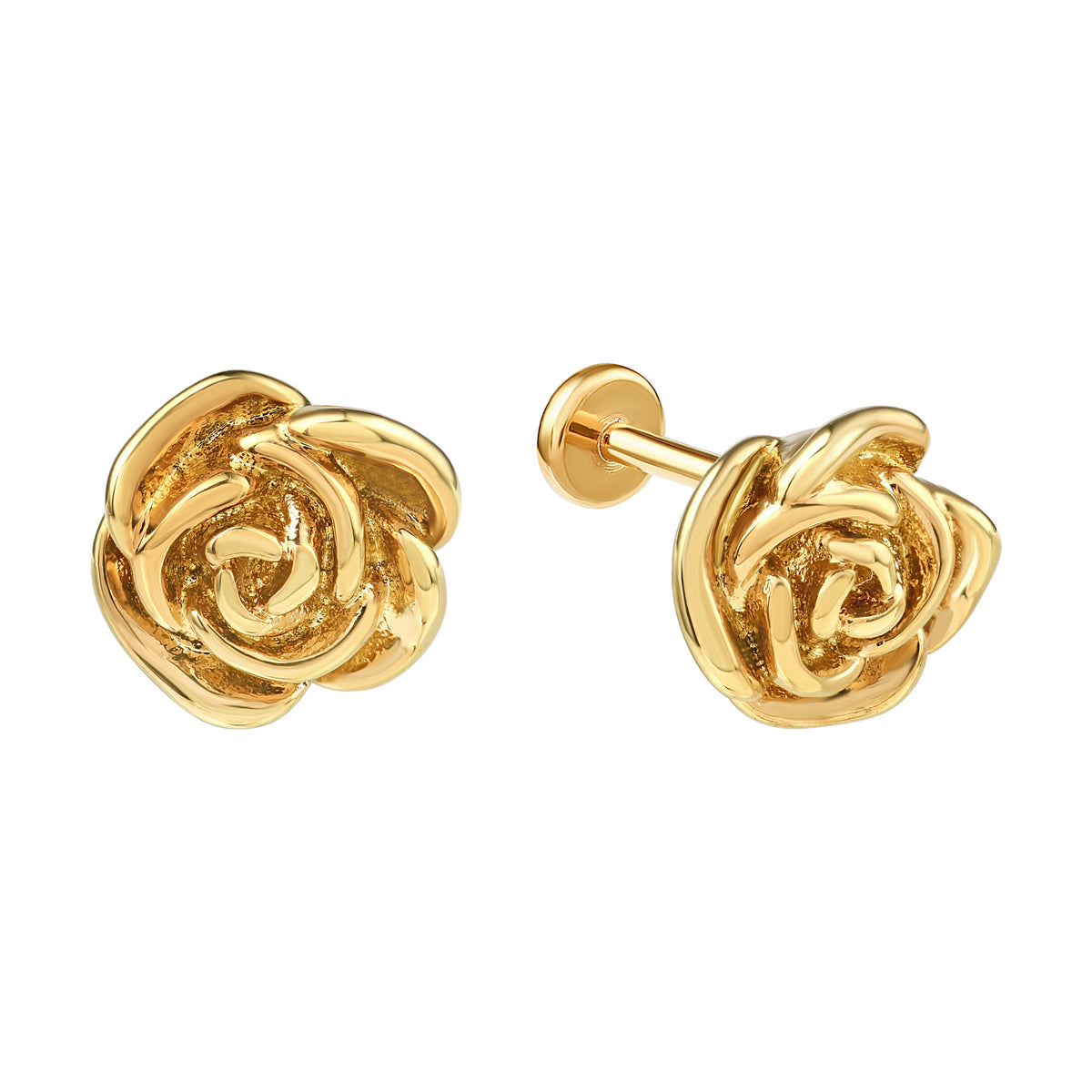 Kiss From a Tiny Rose Studs